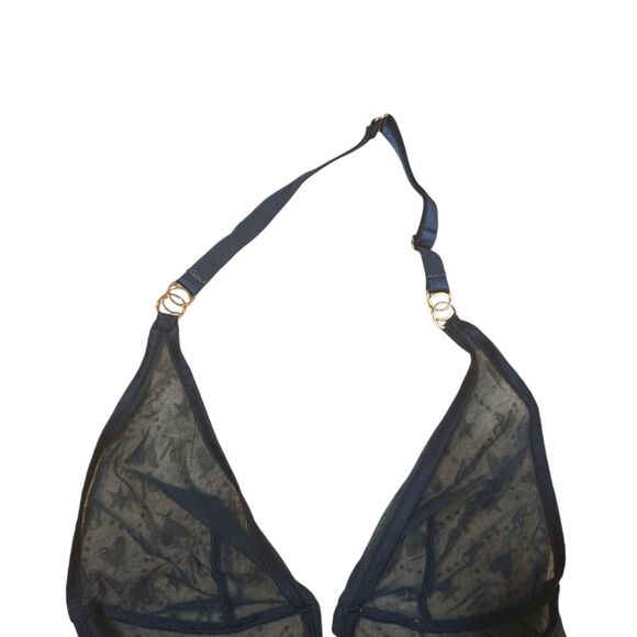 Vintage Victoria Secret G- String Teddy Green Lace Lingerie - Picture 8 of 10